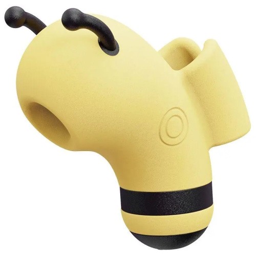 CuteVibe Beebe - Симулятор орального секса с электростимуляцией, 6.5х3.3 см (жёлтый) - sex-shop.ua