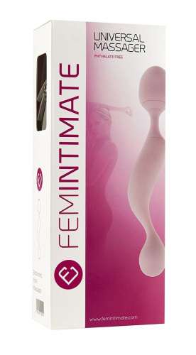 Femintimate Universal Massager - Мини-вибромассажер 21х3,7 см (розовый) - sex-shop.ua