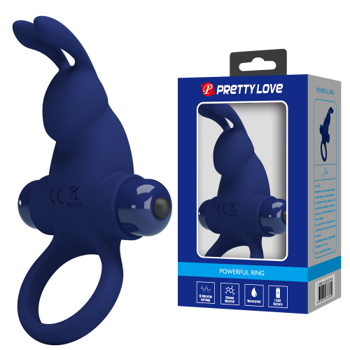Виброкольцо Pretty Love Powerful Ring Rabbit