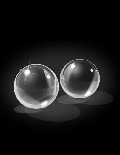Вагинальные шарики Glass Ben-wa medium, 3 см