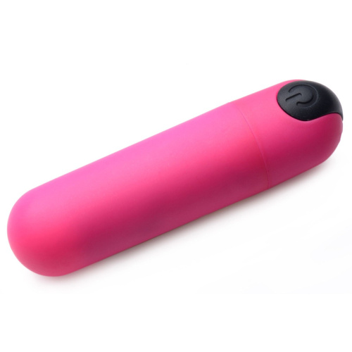 BANG! Vibrating Bullet Pink - Вибропуля с пультом Д/У, 7,6 см (розовый) - sex-shop.ua