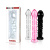 LoveToy 7"Glass Romance Dildo Clear - Прозрачный стеклянный фаллоимитатор, 17х3.3 см