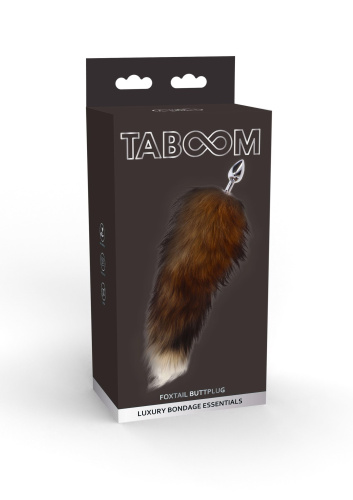 Анальная пробка с хвостом Taboom Foxtail Buttplug