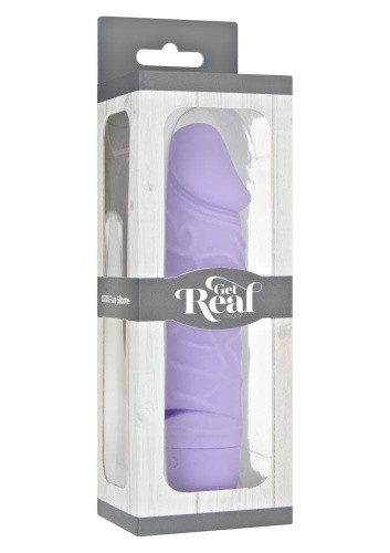 Get Real Mini Classic Original Vib - Вибратор, 13х3,5 см (пурпурный) - sex-shop.ua