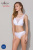 Passion PS002 Panties - Трусики с прозрачной вставкой, S (белые)