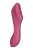 Satisfyer Curvy Trinity 3 - Вакуумный вибратор и стимулятор для точки G, 17.5х5.3 см (красный)