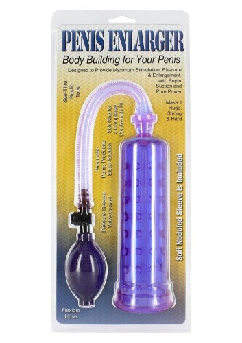 Seven Creations Pump Lavender - Вакуумная помпа для мужчин, 18х5.5 см