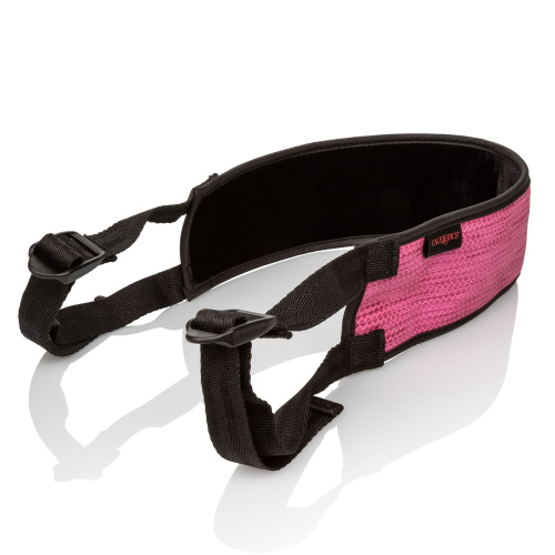 CalExotics Tickle Me Pink BJ Strap - повязка на голову для орального секса, 42 см