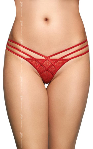 SoftLine G-String 2492 - red - Женские стинги, S/M (красный)
