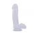 Chisa Hi-Rubber 7.0 Inch Dildo-Clear - Фаллоимитатор, 17,5 см (прозрачный)