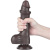 LoveToy Sliding-Skin Dual Layer Dong 8" - Фаллоимитатор, 20 см (черный)