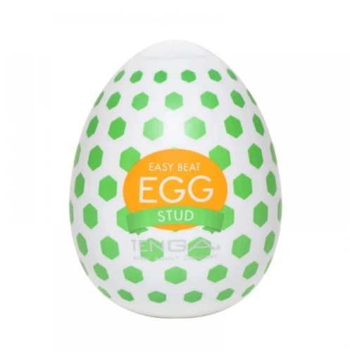 Tenga Wonder Stud - мастурбатор яйцо новая коллекция, 6.1х4.9 см (зеленый) - sex-shop.ua
