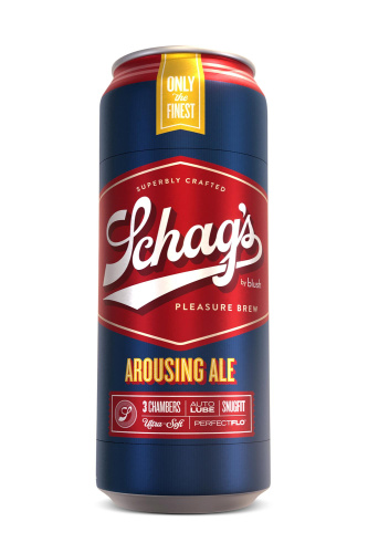 Schag's by Blush Arousing Ale - мастурбатор, що самозмазується, 19,7 см - купити в Україні | Секс шоп SEX-SHOP.ua