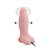 LyBaile Inflatable Vibrator With Pump Flesh - Реалистичный фаллоимитатор, 18,8 см - sex-shop.ua