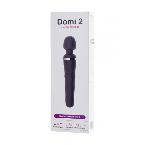 Lovense Domi 2 - мощный смарт мини вибромассажер, 23.4х4.4 см - sex-shop.ua