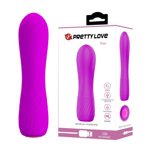 LyBaile Pretty Love Beau Vibrator Purple - Маленький вібратор, 11.9з3 см (фіолетовий) - купити в Україні | Секс шоп SEX-SHOP.ua