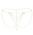 Bijoux Indiscrets Magnifique Bikini Chain Gold - прикраса на тіло ланцюжок трусики, (золотистий) - купити в Україні | Секс шоп SEX-SHOP.ua