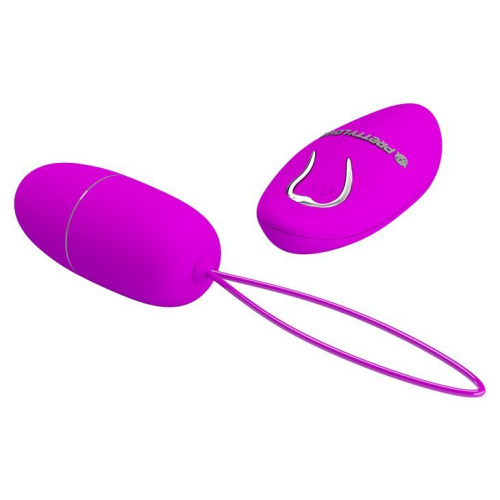 Pretty Love Selkie Wireless Egg Purple - виброяйцо с дистанционным пультом управления, 6,9х3.0 см (фиолетовый) - sex-shop.ua
