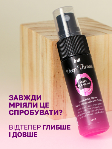 Спрей для минета Intt Deep Throat, 12 мл