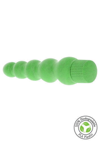 Fuck Green Eco Vibrator - Вибратор, 18,5 см (зеленый)