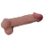 Реалістичний фалоімітатор Baile Sliding Skin, 23.4 см