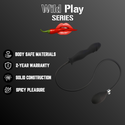 Надувна анальна пробка Wild Play Inflatable Anal Plug C6