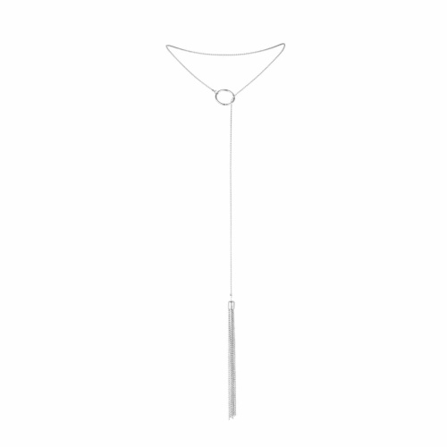 Bijoux Indiscrets Magnifique Tickler Pendant Chain - ланцюжок для тіла з кулоном, (сріблястий) - купити в Україні | Секс шоп SEX-SHOP.ua