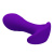 LyBaile Pretty Love Morton Plug Blue - Анальная пробка с вибрацией, 10,4х3,4 см (синий)