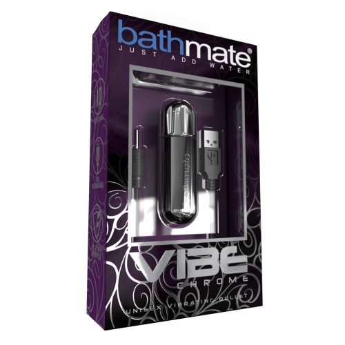 Bathmate Vibe Bullet Chrome - Вібропуля, 7,8 х3, 2 см.