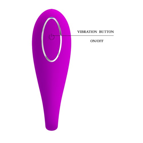 Pretty Love August Remote Massager - Вибратор, 9,5 см (фиолетовый)