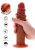 Фаллоимитатор Get Real Skin Foreskin Dildo, 22 см