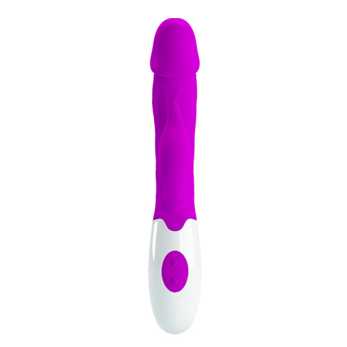 Pretty Love Peter Vibrator Purple - Яркий вибратор-кролик, 19.2х3.1 см (фиолетовый) - sex-shop.ua