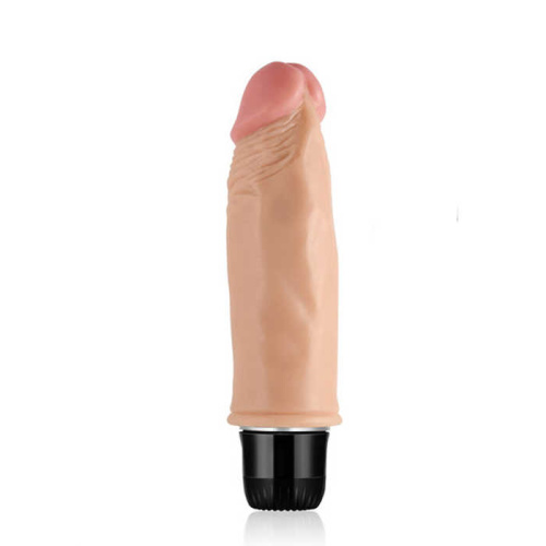 LoveToy - Real Feel Vibrator 6 Flesh 6.5 - Вібратор реалістичний, 17х3.7 см - купити в Україні | Секс шоп SEX-SHOP.ua