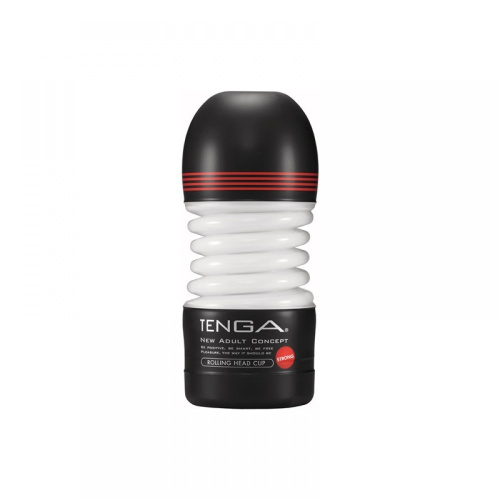 Tenga Rolling Head Cup Strong - мастурбатор, 15.5х6.9 см (білий) - купити в Україні | Секс шоп SEX-SHOP.ua