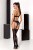 Passion Exclusive Gisele Set - Комплект белья: бюстгальтер и трусики со съемными подвязками, S/M (чёрный)