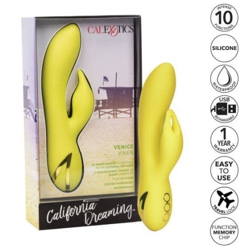 CalExotics California Dreaming Venice Vixen - вибратор кролик, 11.5х3.8 см