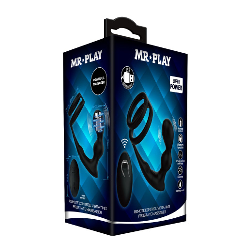 Массажер простаты Mr Play Remote Control Vibrating