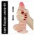 Sliding Skin Dong 7 '' - Фаллоимитатор, 15,5 см (телесный)