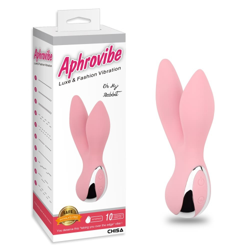 Aphrovibe Light Pink Oh My Rabbit вібратор для клітора, 13.5х4 см