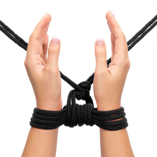 Fetish Bondage Rope Black - Веревка, 10 м (черный)