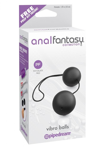 Pipedream Anal Fantasy Collection Vibro Balls - Массажные шарики для анальной стимуляции, 3.2 см