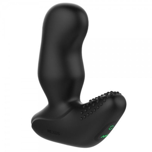 Nexus Revo Extreme - Масажер простати з вібрацією і головкою, що обертається, 10 см (чорний) - купити в Україні | Секс шоп SEX-SHOP.ua