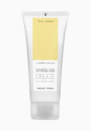 MixGliss Delice Vanilla - Лубрикант на водной основе, 70 мл.