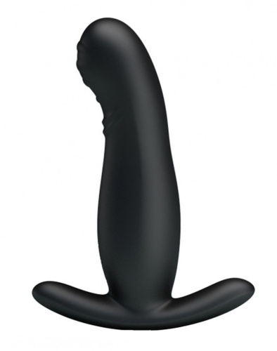 LyBaile Mr.Play Vibrating Tickling Prostate Massager - вібромасажер простати, 12.7х3 см (чорний)