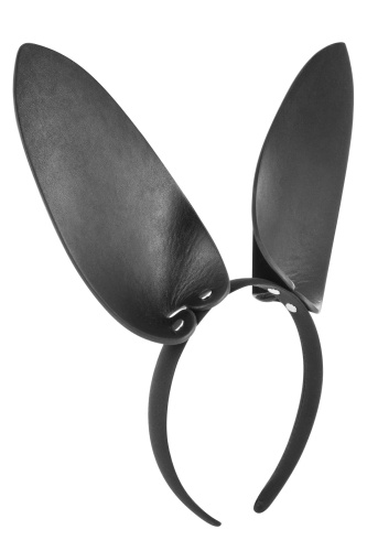 Fetish Tentation Bunny Headband - ушки зайки, (черный) - sex-shop.ua