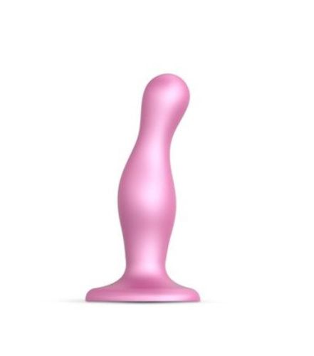 Strap-On-Me Dildo Plug Curvy M - Насадка для страпона, 15х4.2 см - купити в Україні | Секс шоп SEX-SHOP.ua