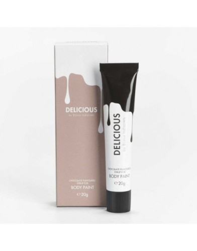 BIJOUX INDISCRETS - DELICIOUS CHOCOLATE - Краска для тела со вкусом шоколада, 20 мл