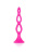 CalExotic Booty Call - тройная полая анальная цепочка, 10.25х3.25 см (розовый) - sex-shop.ua