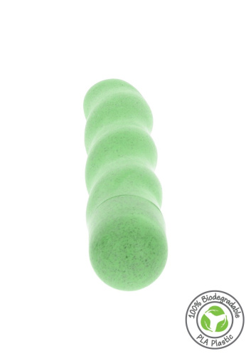 Fuck Green Organic Wave Vibrator - Вибратор, 18 см (зеленый)