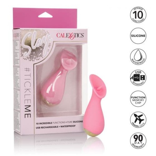 CalExotics Slay #TickleMe - Вибромассажер с имитацией оральных ласк
